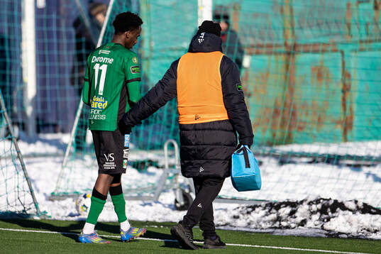 Varbergs Nuurdin Ali Mohudin kliver av med skada