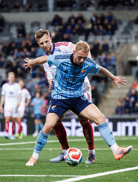 Vålerengas Ivan Näsberg och Djurgårdens Kristian Lien och