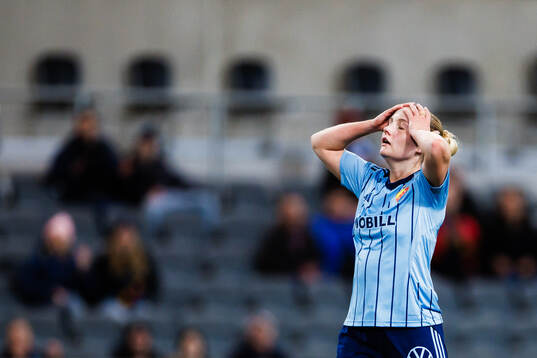 Djurgårdens Maria Olafsdottir Gros deppar