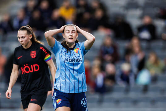 Djurgårdens Lucia Duras deppar