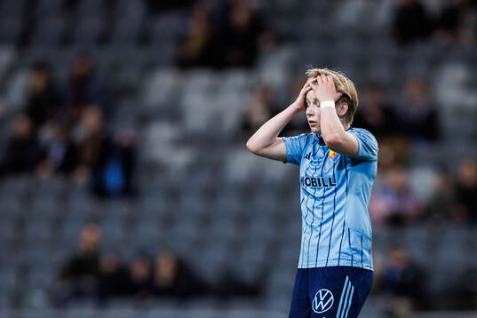 Djurgårdens Olivia Ulenius deppar
