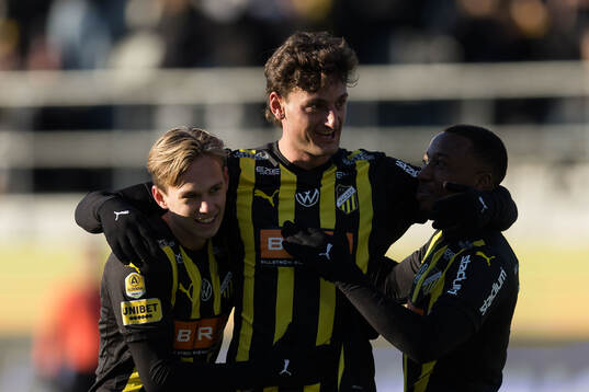 Häckens Silas Andersen, Pontus Dahbo och Sanders Ngabo