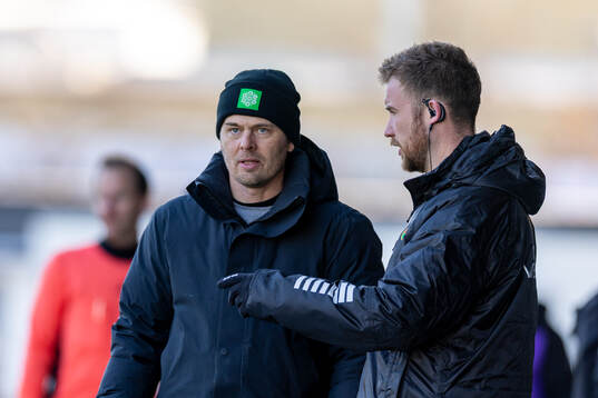 GAIS tränare Fredrik Holmberg