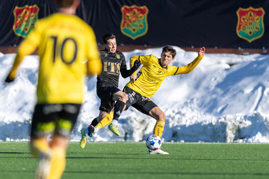 GAIS Matteo De Brienne och Elfsborgs  Rasmus Wikström