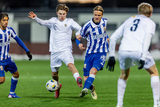 Göteborgs August Erlingmark och Stabaeks Brage Tobiassen