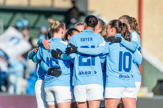 Malmö FFs Tuva Skoog jublar