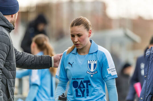 Malmö FFs Katariina Kosola deppar