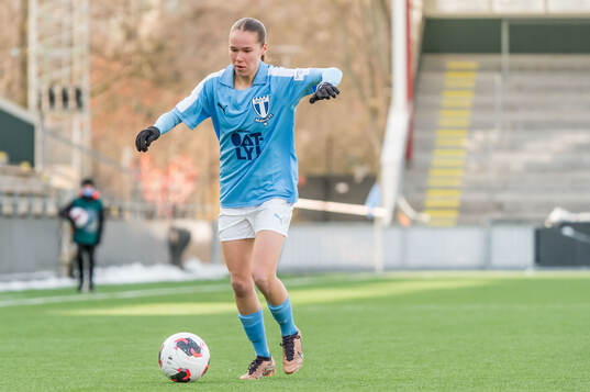 Malmö FFs Karoline Olesen