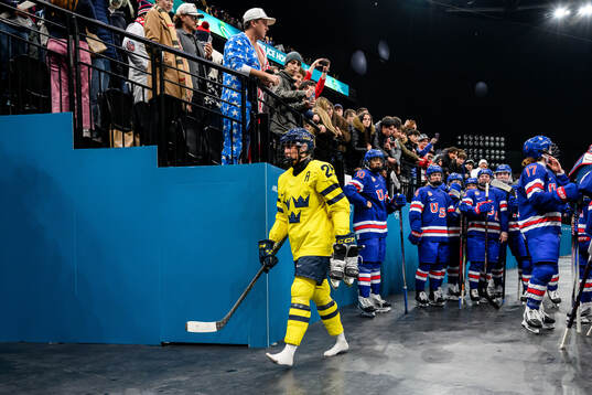 Hanna Olsson of Sweden looks dejected