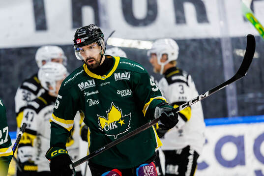 Östersunds Linus Videll deppar