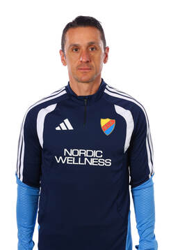 Djurgårdens Målvaktstränare Nikos Gkoulios