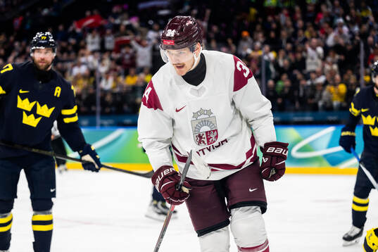 Eduards Tralmaks of Latvia celebrates