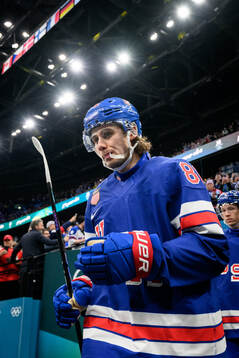 Jack Hughes of USA