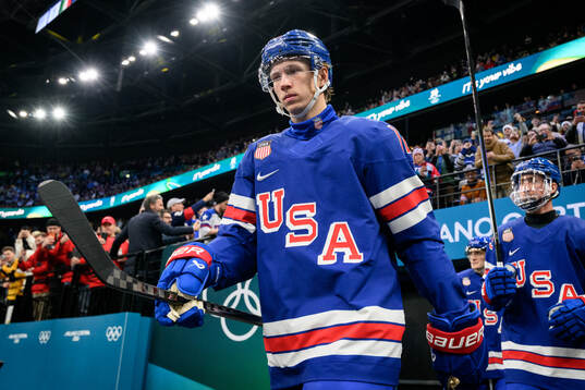 Matt Boldy of USA