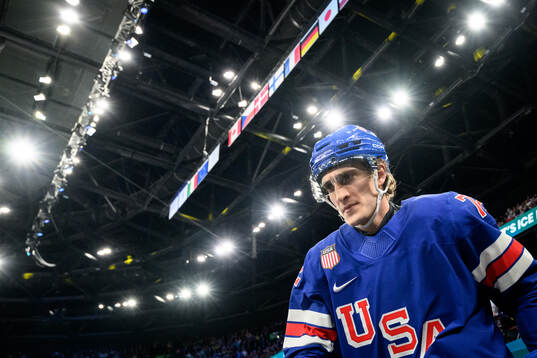 Tage Thompson of USA