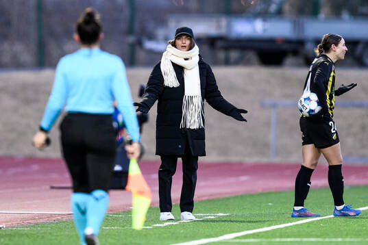 Coach Elena Sadiku of Häcken