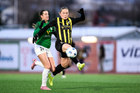 Helga Rut Einarsdottir of Breidablik and Paulina Nyström