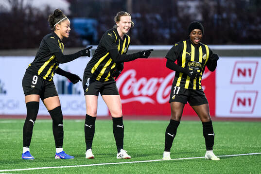 Felicia Schröder, Emma Östlund, Monica Jusu Bah of