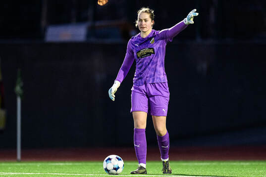 Goalkeeper Fanney Birkisdottir of Häcken