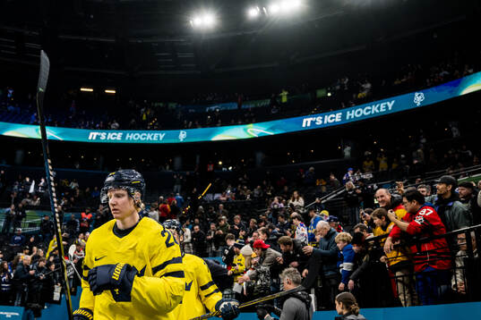 Rasmus Dahlin of Sweden