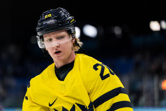Rasmus Dahlin of Sweden