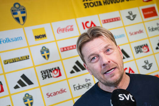 Head coach Tony Gustavsson of the Swedish women's national