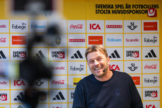 Head coach Tony Gustavsson of the Swedish women's national