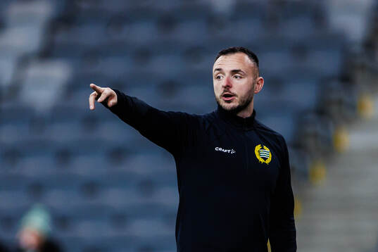 Goalkeeper coach Aleksandar Vasilic of Hammarby