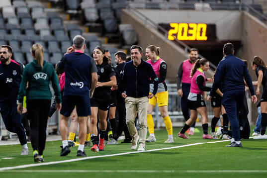 Coach Micael Sequeira of Sporting Club de Portugal