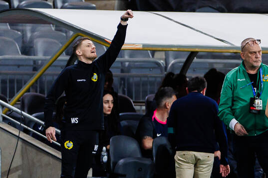Coach William Strömberg of Hammarby