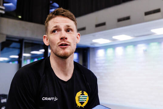 Coach William Strömberg of Hammarby