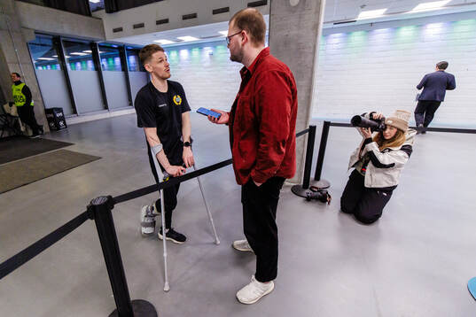 Coach William Strömberg of Hammarby