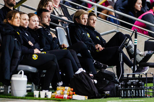 Assistant coach Øyvind Tjelde Haga and coach William