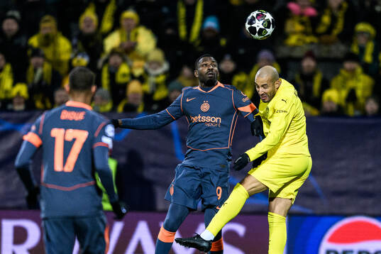 Marcus Thuram of Inter and Haitam Aleesami of Bodø/Glimt
