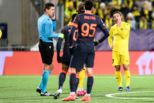 Patrick Berg of Bodø/Glimt looks dejected