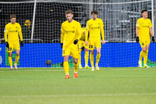 Håkon Evjen of Bodø/Glimt looks dejected