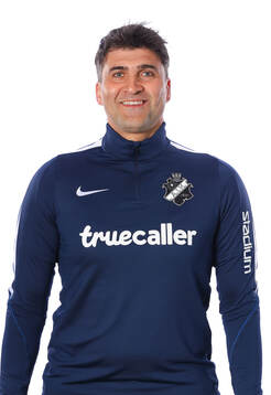 s målvaktstränare Kyriakos Stamatopoulos