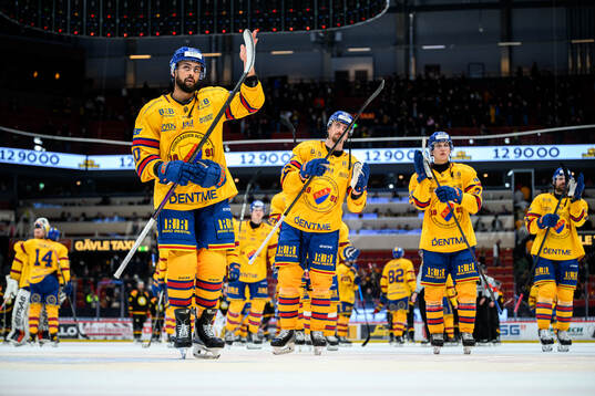 Djurgårdens Oliver Kylington, Philip Holm och Victor