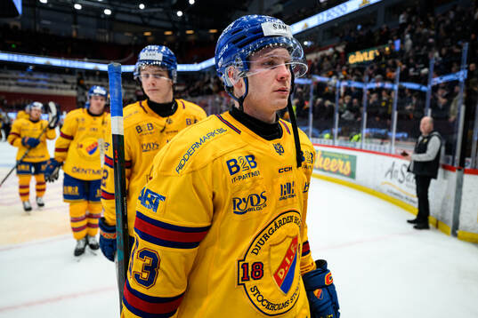Djurgårdens David Blomgren deppar