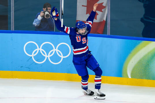 Megan Keller of USA celebrates