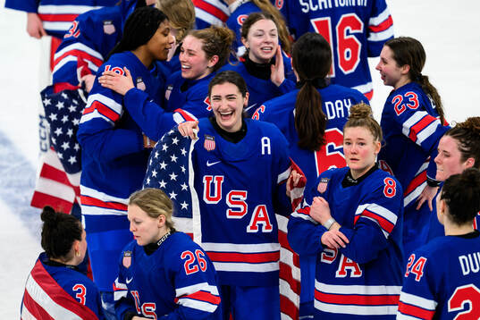 Megan Keller of USA celebrates