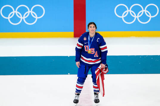 Hilary Knight of USA xcelebrate