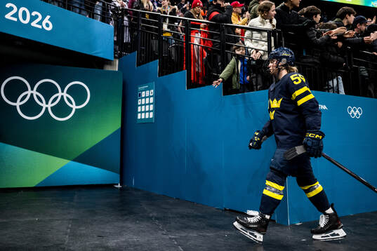 Jenna Raunio of Sweden looks dejected