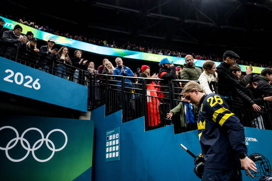 Hanna Olsson of Sweden looks dejected