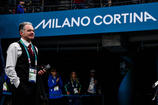 Head coach Colin Muller of Switzerland