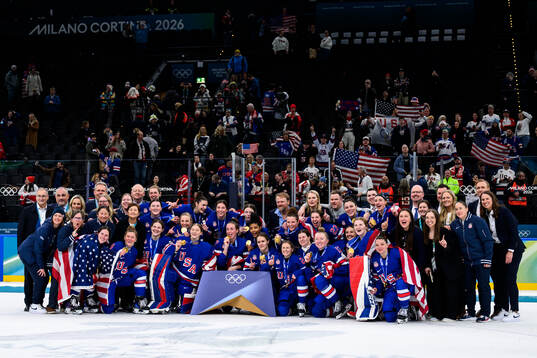 Team USA celebrate