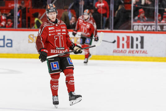 Örebros Patrik Puistola deppar
