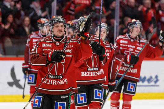 Örebros Patrik Karlkvist jublar