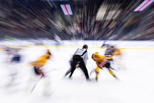 Tek under ishockeymatchen i SHL mellan Växjö och Luleå
