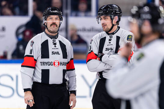 Domare Daniel Wessner och Domare David Laksola